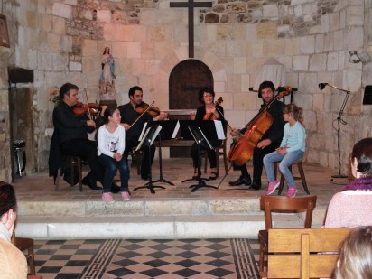 concert du groupe Kadenza dans l'église de l'assomption